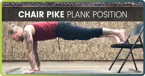 How To Do A Handstand Chair Pike 1