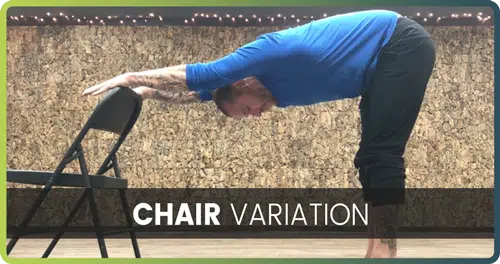 How to handstand chair variation