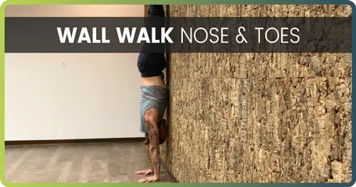 Handstand Drills Wall Walk 4