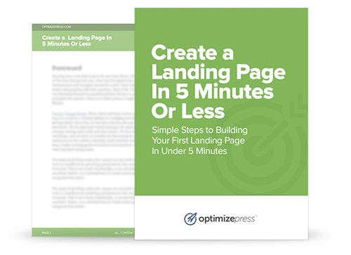 Landing Page template demo image
