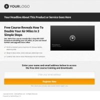 Sample Landing Page With Video