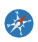 Graphic Logo of Safari