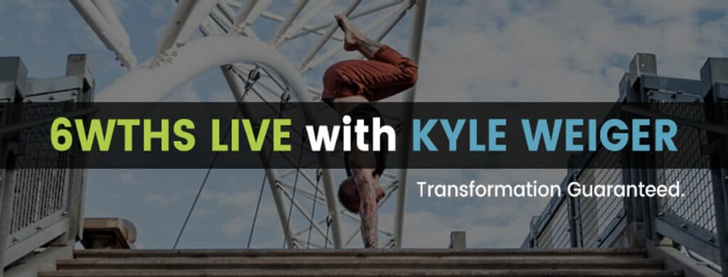 FB Cover for 6 Weeks To Handstand with Kyle Weiger Transformation Guarantee